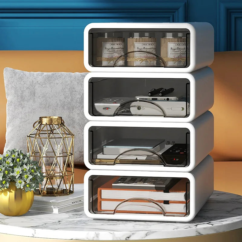 Storage Drawers Desk Organizer Box